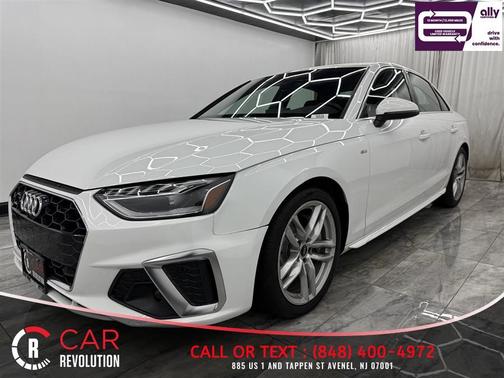 Ibis White 2023 Audi A4 45 S line Premium Plus