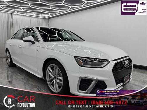 Ibis White 2023 Audi A4 45 S line Premium Plus