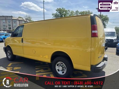 Yellow 2021 Chevrolet Express 2500 Work Van