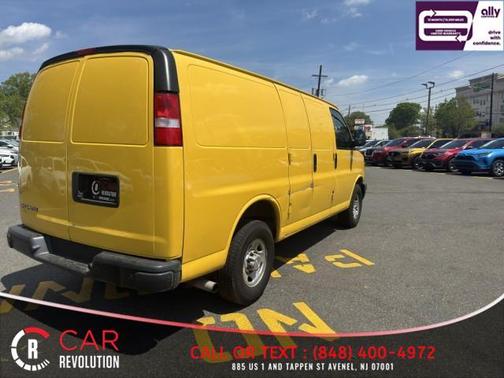 Yellow 2021 Chevrolet Express 2500 Work Van