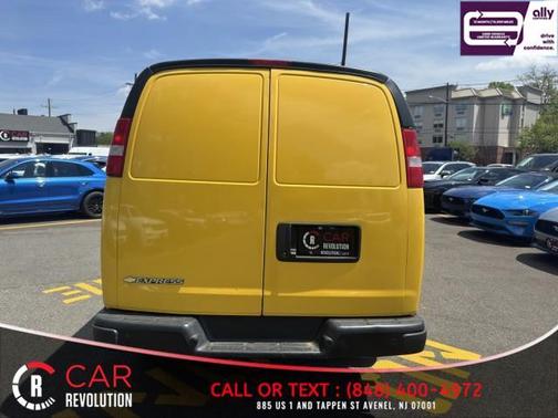 Yellow 2021 Chevrolet Express 2500 Work Van