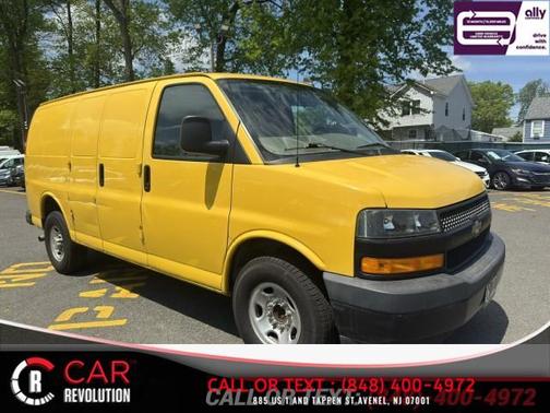Yellow 2021 Chevrolet Express 2500 Work Van
