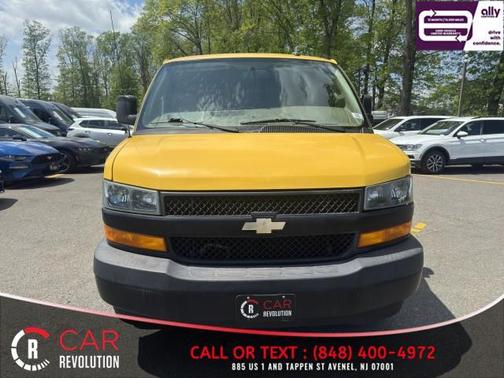 Yellow 2021 Chevrolet Express 2500 Work Van
