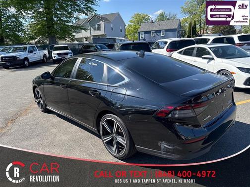 Blue 2024 Honda Accord Hybrid Sport