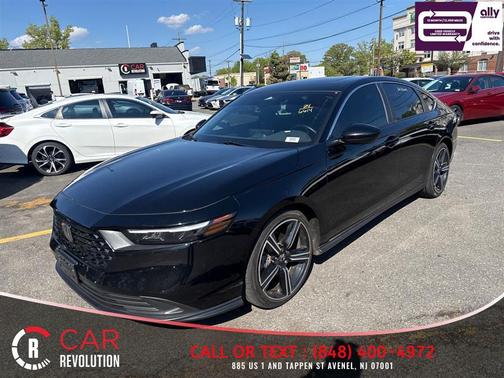 Blue 2024 Honda Accord Hybrid Sport