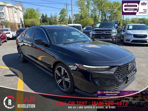 Blue 2024 Honda Accord Hybrid Sport