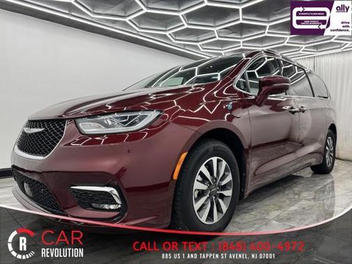 Red 2021 Chrysler Pacifica Hybrid Touring L