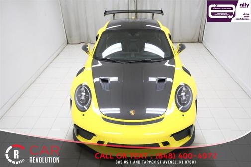Yellow 2019 Porsche 911 GT3 RS