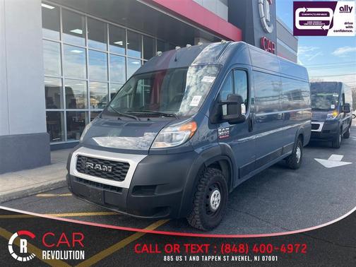 Blue 2020 RAM ProMaster 3500 High Roof