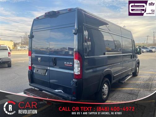 Blue 2020 RAM ProMaster 3500 High Roof