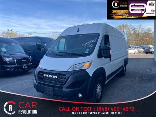 White 2025 RAM ProMaster 3500 High Roof