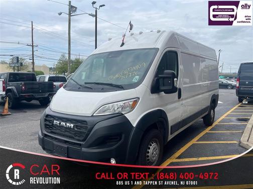 White 2025 RAM ProMaster 3500 High Roof
