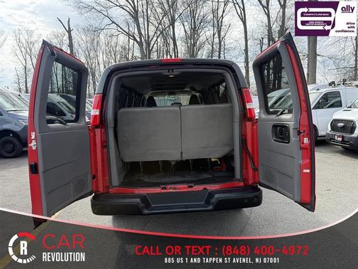 Red 2020 Chevrolet Express 3500 LS