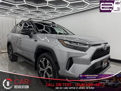 Silver 2022 Toyota RAV4 Prime XSE