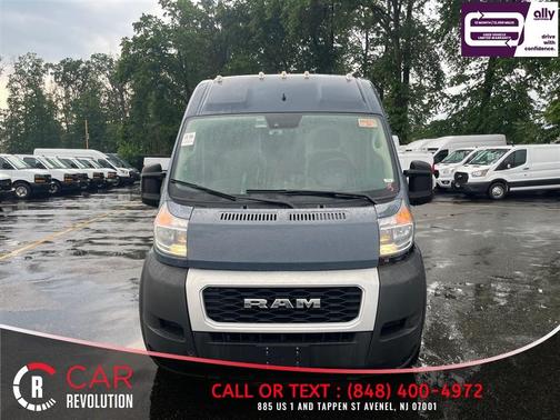 Blue 2021 RAM ProMaster 3500 High Roof