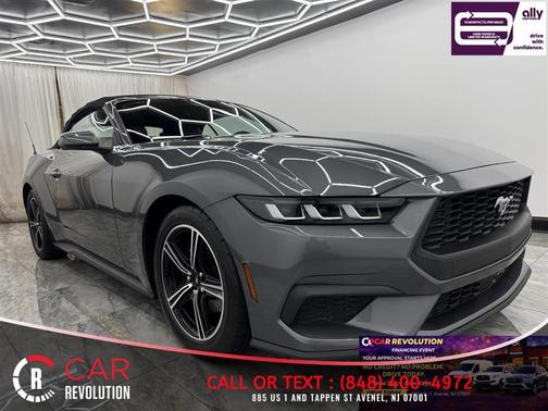 Gray 2024 Ford Mustang EcoBoost Premium