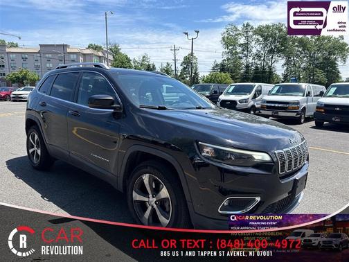 Black 2019 Jeep Cherokee Limited