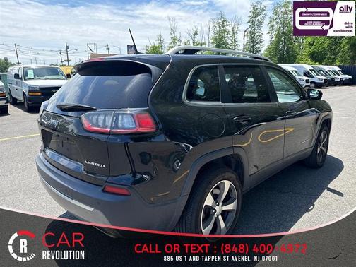 Black 2019 Jeep Cherokee Limited
