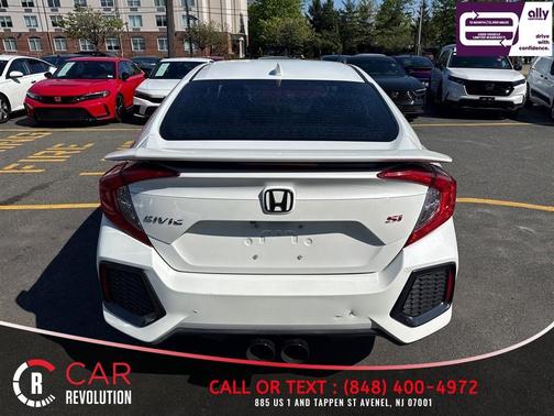 White 2017 Honda Civic Si