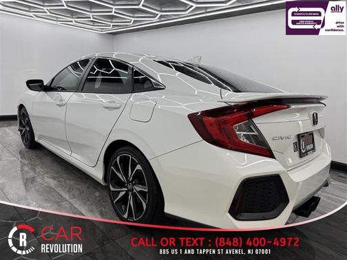 White 2017 Honda Civic Si
