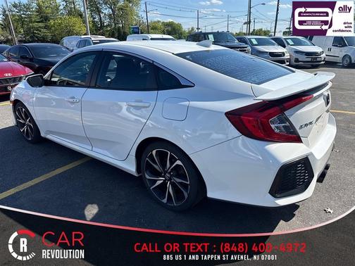 White 2017 Honda Civic Si