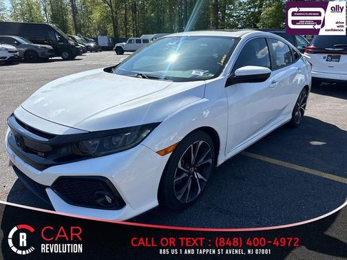 White 2017 Honda Civic Si