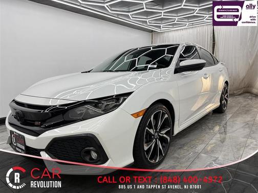 White 2017 Honda Civic Si