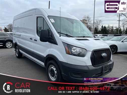 White 2021 Ford Transit-250 T-250 148'' MR