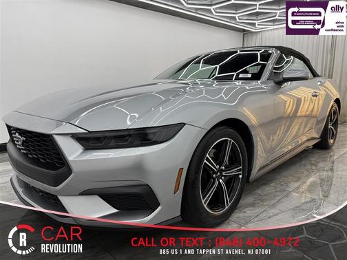 Silver 2025 Ford Mustang EcoBoost Premium