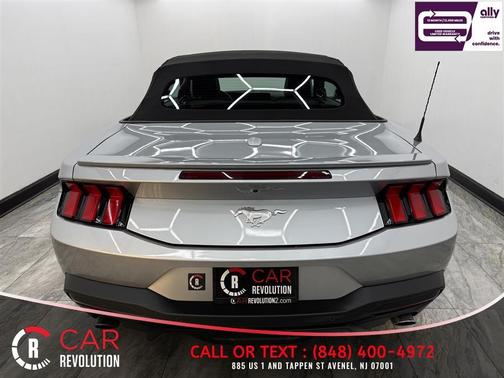 Silver 2025 Ford Mustang EcoBoost Premium