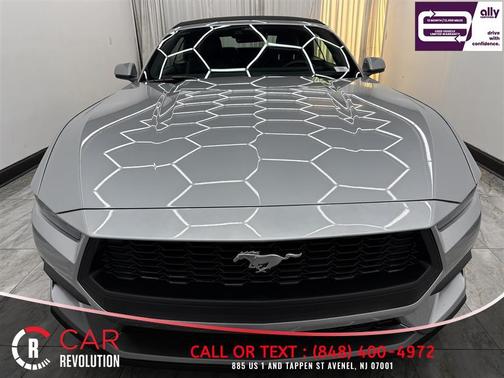 Silver 2025 Ford Mustang EcoBoost Premium