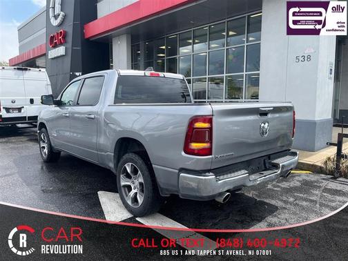 Silver 2024 RAM 1500 Laramie