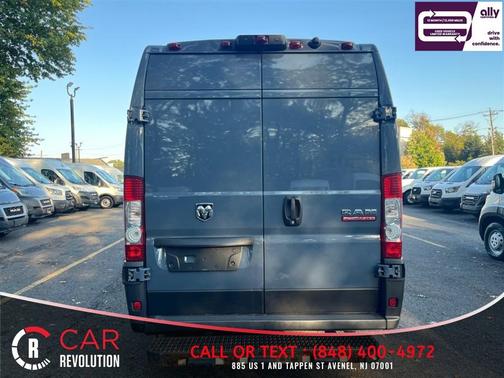 Blue 2021 RAM ProMaster 3500 High Roof