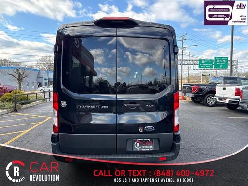 Black 2023 Ford Transit-350 XLT