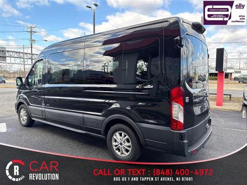 Black 2023 Ford Transit-350 XLT
