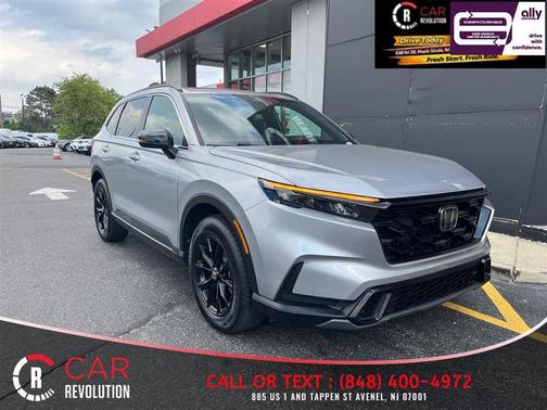 Silver 2024 Honda CR-V Hybrid Sport
