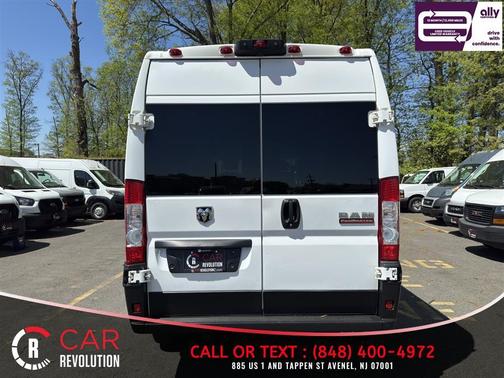 White 2022 RAM ProMaster 2500 High Roof