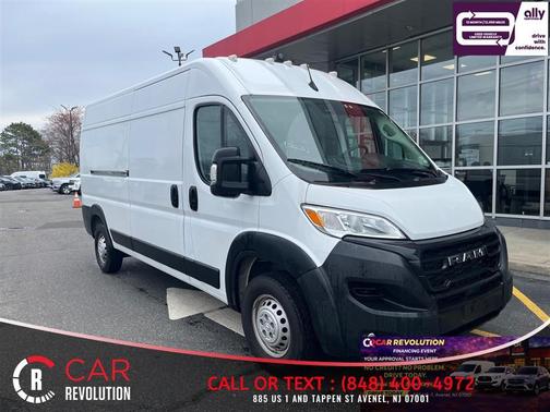 White 2025 RAM ProMaster 2500 High Roof