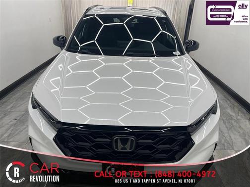 White 2024 Honda CR-V Hybrid Sport