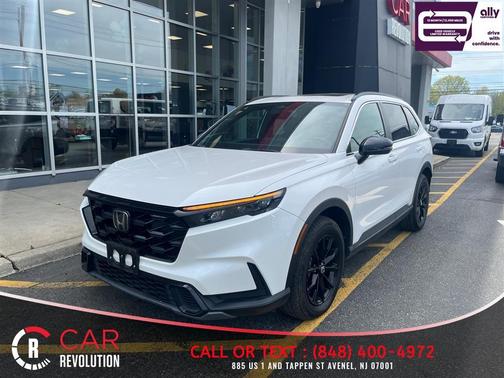 White 2024 Honda CR-V Hybrid Sport
