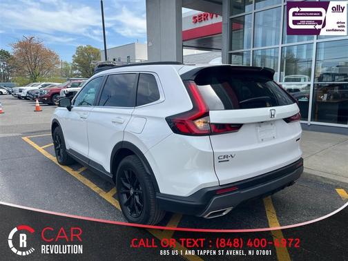 White 2024 Honda CR-V Hybrid Sport