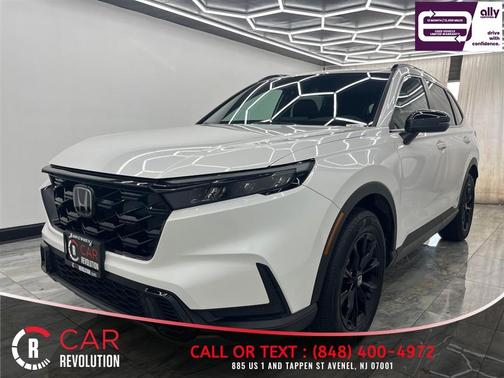 White 2024 Honda CR-V Hybrid Sport
