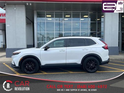White 2024 Honda CR-V Hybrid Sport