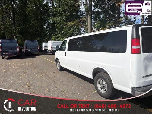 White 2025 Chevrolet Express 3500 LT