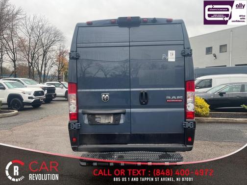 Blue 2021 RAM ProMaster 3500 High Roof