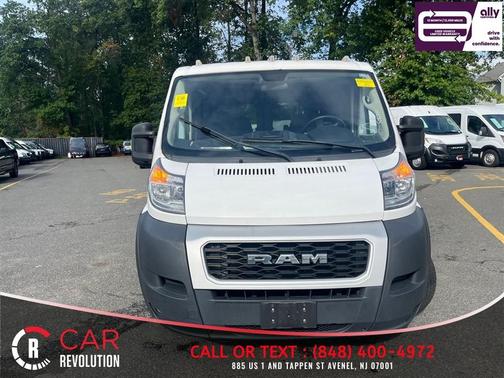 White 2021 RAM ProMaster 1500 Low Roof