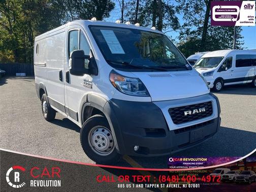 White 2021 RAM ProMaster 1500 Low Roof