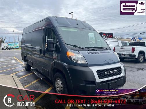 Blue 2020 RAM ProMaster 3500 High Roof