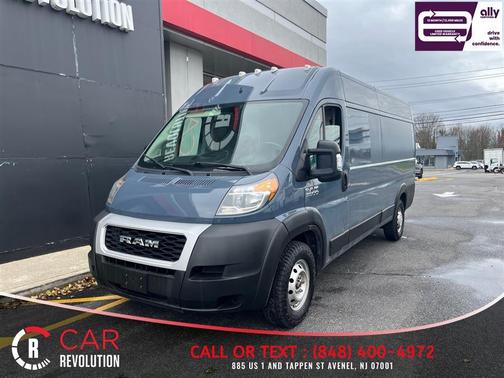 Blue 2020 RAM ProMaster 3500 High Roof