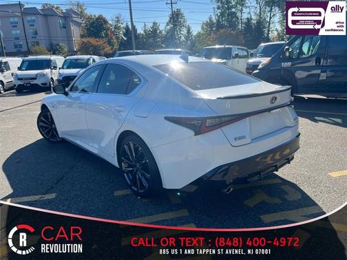 White 2021 Lexus IS 350 F Sport